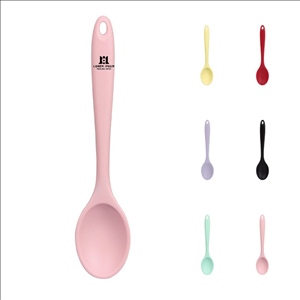 Heat-Resistant Silicone Kitchen Serving Spoon